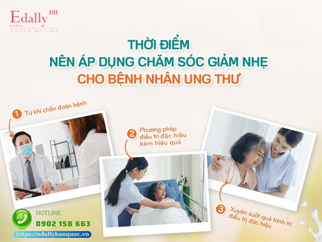 Thời điểm nên chăm sóc giảm nhẹ cho bệnh nhân ung thư