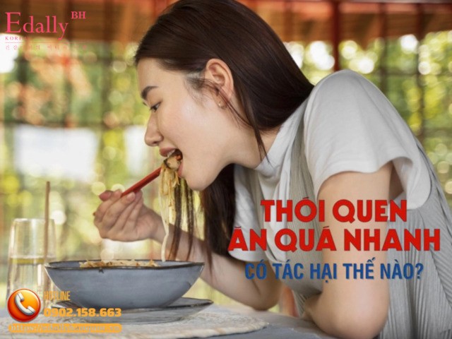 Thói quen ăn quá nhanh gây ra tác hại như thế nào cho cơ thể?