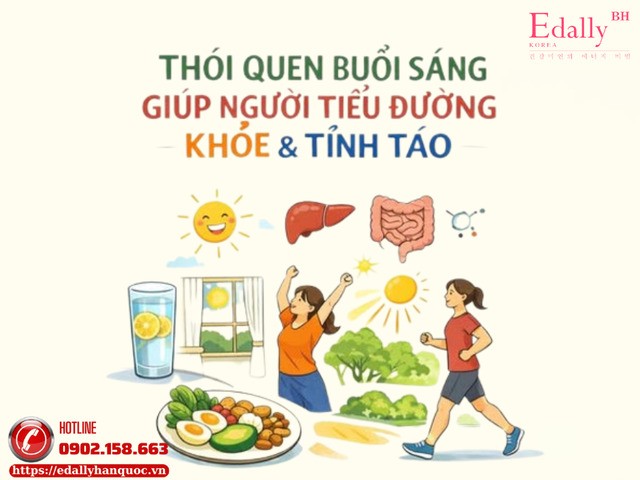 Thói quen buổi sáng giúp tăng năng lượng cho người bệnh tiểu đường