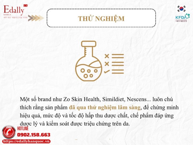 Quá trình thử nghiệm là yếu tố quyết định giá thành của sản phẩm skincare