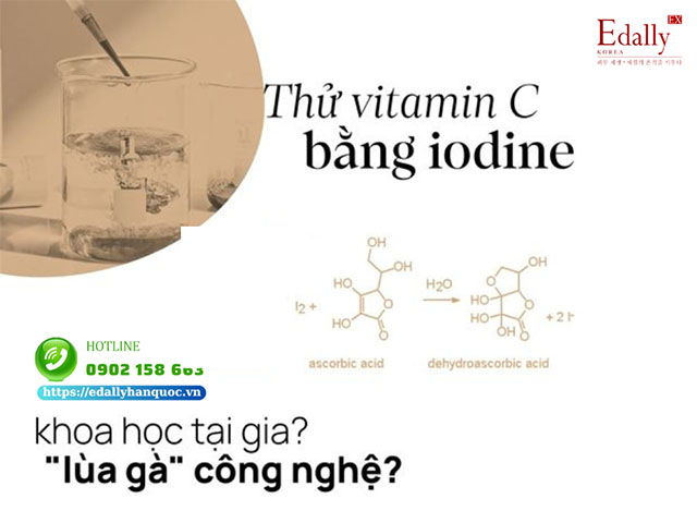 Thử vitamin C bằng dung dịch iodine: Khoa học tại gia hay “lùa gà” công nghệ?