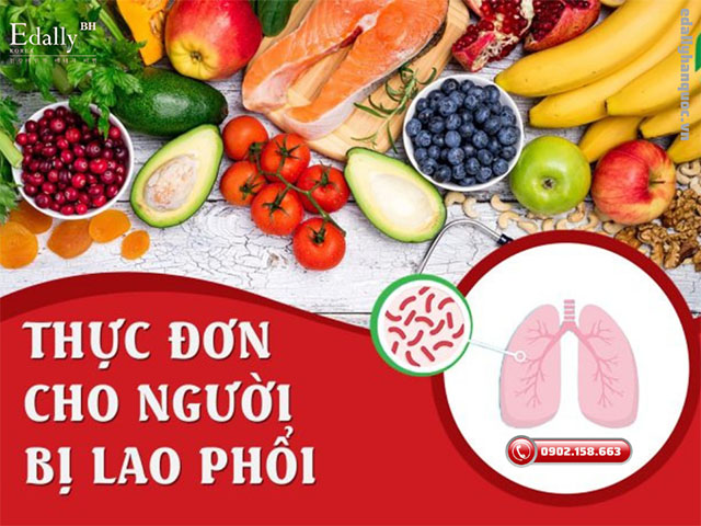 Gợi ý thực đơn bổ dưỡng, lành mạnh cho bệnh nhân lao phổi