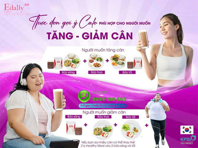 Gợi ý cách tính calo phù hợp cho người muốn tăng cân, giảm cân