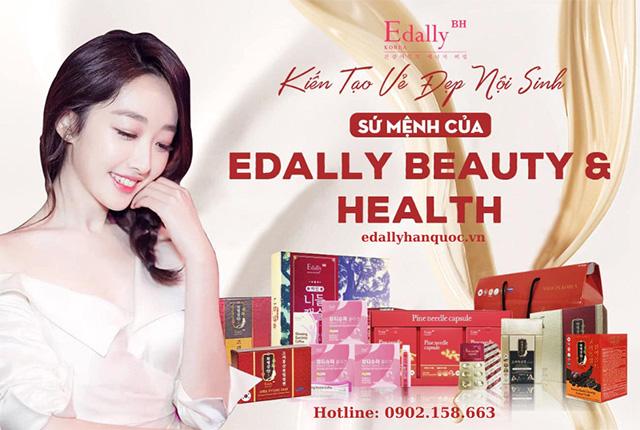 Thực phẩm bảo vệ sức khỏe Edally Beauty & Health Hàn Quốc - Kiến tạo vẻ đẹp nội sinh