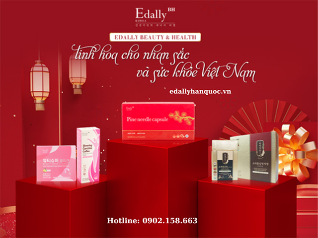 Thực phẩm bảo vệ sức khỏe Edally Beauty & Health Hàn Quốc - Tinh hoa cho nhan sắc và sức khỏe Việt Nam