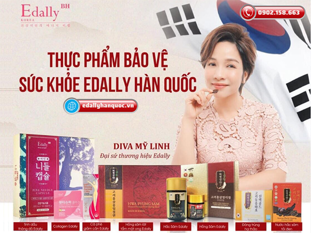 Thực phẩm bảo vệ sức khỏe Hàn Quốc Edally BH nhập khẩu chính hãng
