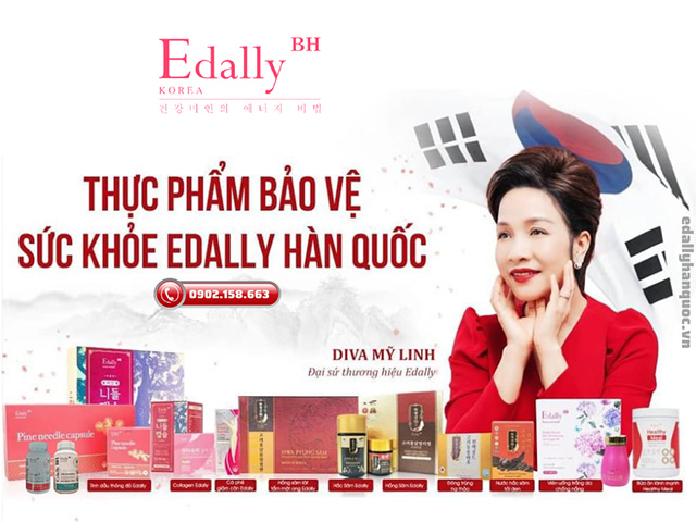 Thực phẩm chức năng Edally BH Hàn Quốc nhập khẩu chính hãng