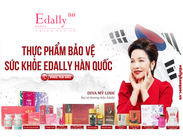 Thực phẩm chăm sóc sức khỏe Edally BH Hàn Quốc nhập khẩu chính hãng