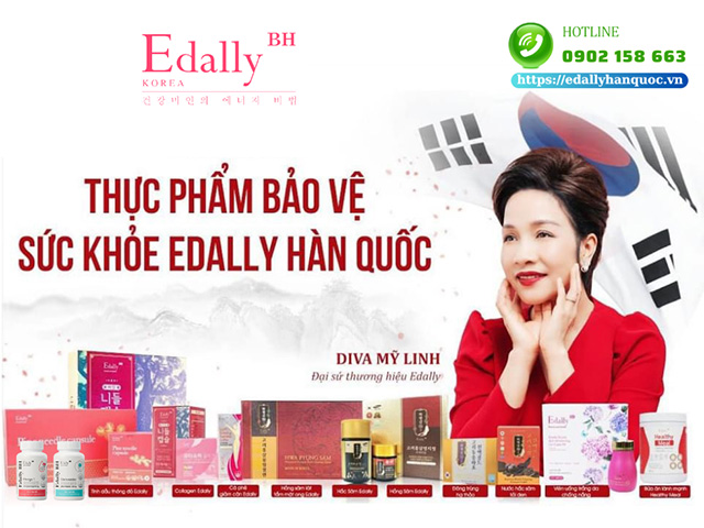 Thực phẩm chức năng Hàn Quốc Edally BH là thương hiệu TPCN số 1 Thế giới với thành phần cao cấp 100%  từ tự nhiên