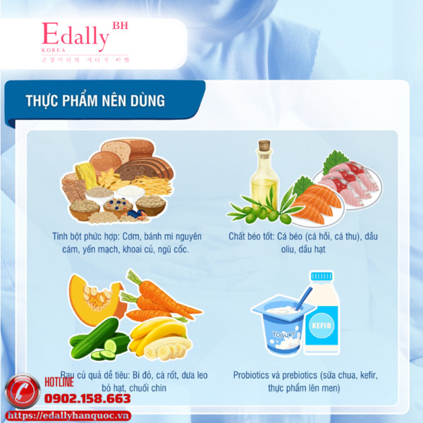 Thực phẩm nên dùng cho người bị hội chứng ruột kích thích (IBS)