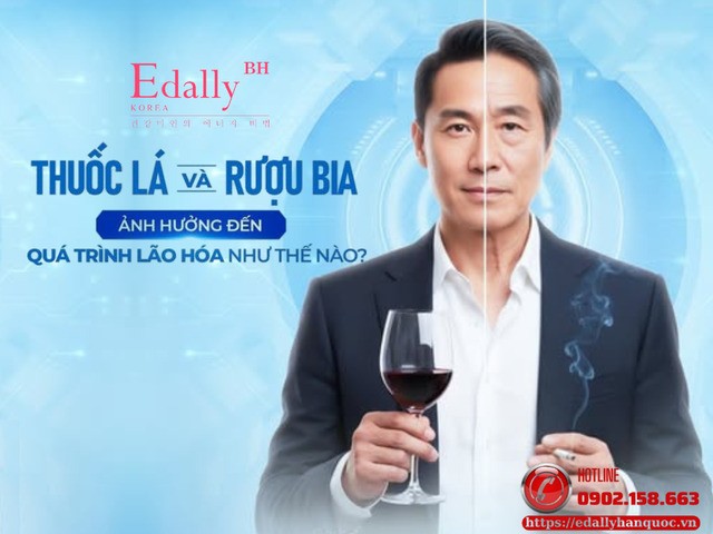 Thuốc Lá Và Rượu Bia Ảnh Hưởng Đến Quá Trình Lão Hóa Như Thế Nào?