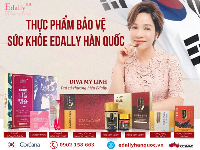 Thương hiệu Thực phẩm chức năng Hàn Quốc Edally Beauty & Health nhập khẩu chính hãng, uy tín tại An Giang và Việt Nam