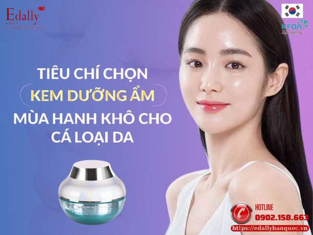 Cách chọn kem dưỡng ẩm cho da mùa hanh khô