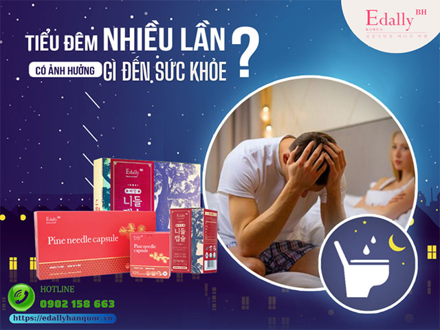 Tiểu đêm nhiều lần ảnh hưởng đến sức khỏe như thế nào?