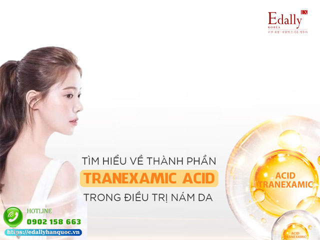 Tìm hiểu về thành phần Tranexamic acid trong điều trị nám da