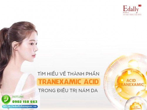 Tranexamic Acid - Hoạt Chất Điều Trị Nám Da An Toàn Và Tiềm Năng