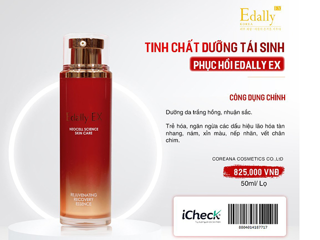 Tác dụng của Tinh chất dưỡng tái sinh phục hồi Edally EX trong Bộ sản phẩm dưỡng tái sinh phục hồi Edally EX Hàn Quốc