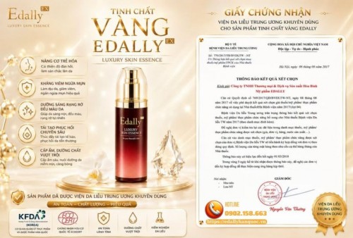 Tinh Chất Vàng 24K Edally EX - Siêu Phẩm Trẻ Hóa Được Bệnh Viện Da Liễu Trung Ương Khuyên Dùng