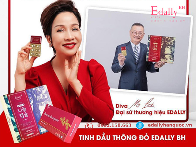 Tinh dầu thông đỏ Hàn Quốc Edally Pine Needle Capsule nhập khẩu chính hãng