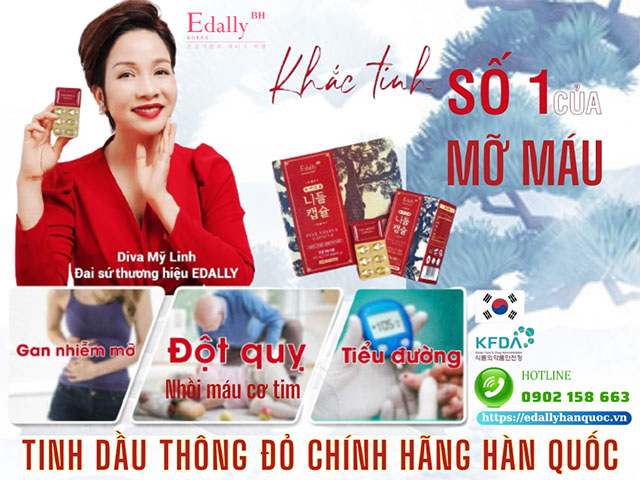 Tinh dầu thông đỏ Hàn Quốc Edally Pine Needle Capsule - Bí quyết phòng ngừa và đẩy lùi biến chứng bệnh tiểu đường