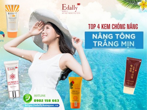 Top 4 Kem Chống Nắng Nâng Tone Có Chất Kem Mịn Tốt Nhất Hiện Nay