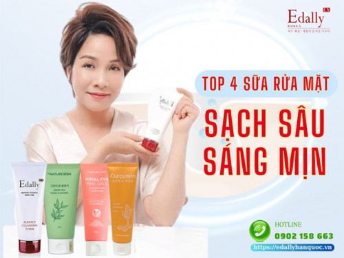 Top 4 Dòng Sữa Rửa Mặt Sạch Sâu Tốt Nhất Hiện Nay