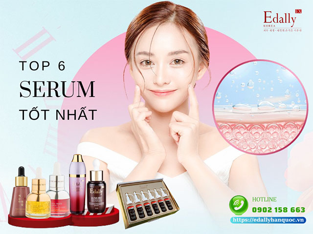 Top 6 Serum/Ampoule Hàn Quốc chính hãng tốt nhất hiện nay