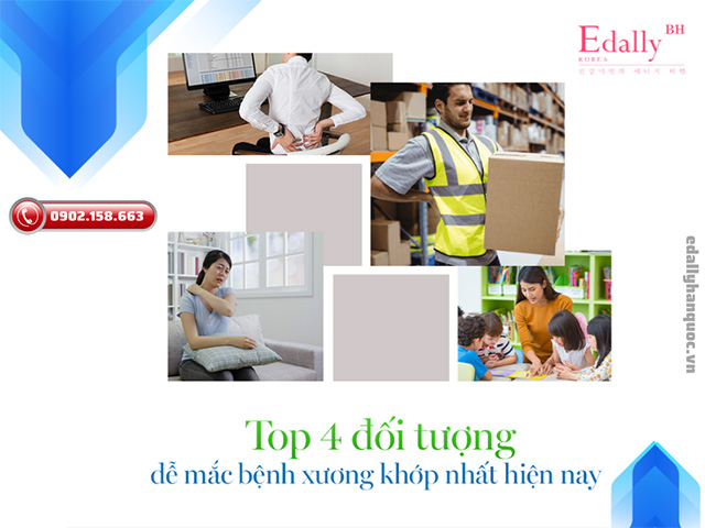 Top 4 đối tượng dễ mắc bệnh lý cơ xương khớp nhất hiện nay