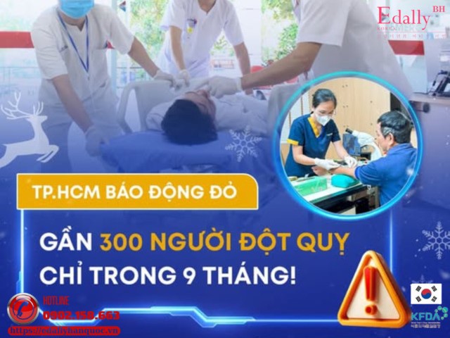 TP.HCM báo động đỏ: gần 300 người đột quỵ chỉ trong 9 tháng