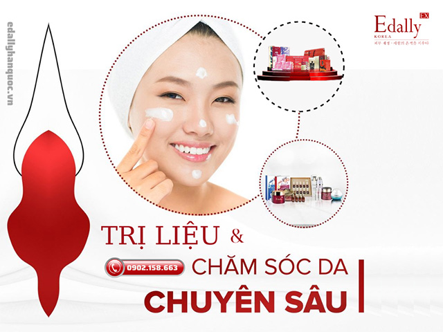 Chăm sóc và trị liệu da chuyên sâu cần phải kết hợp trong uống ngoài thoa để đạt hiệu quả tối ưu