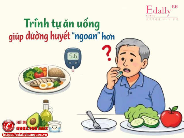 Trình Tự Ăn Uống Giúp Đường Huyết Ngoan Hơn Ở Người Bệnh Tiểu Đường