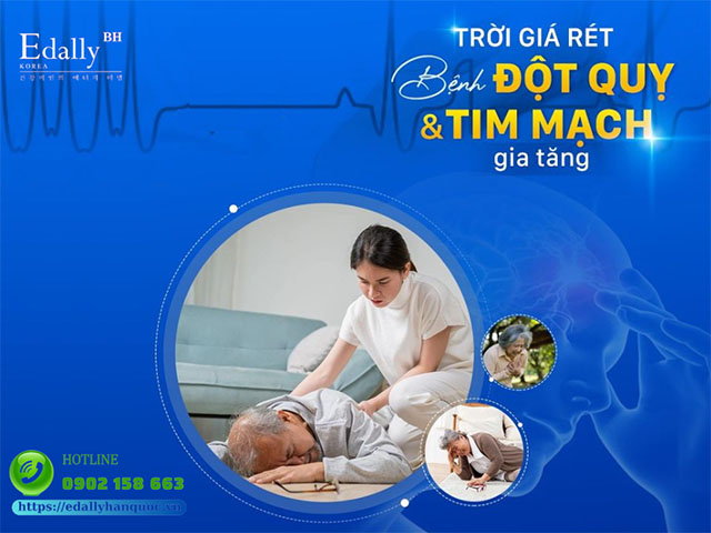 Thời tiết lạnh kéo dài vào mùa đông làm tăng nguy cơ đột quỵ và các bệnh lý tim mạch