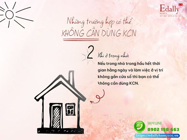 Khi nào nào không nhất thiết phải dùng kem chống nắng mỗi ngày?