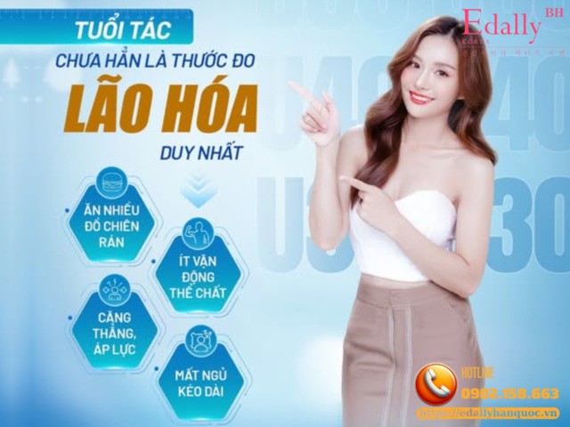 Tuổi tác chưa hẳn là thước đo quá trình lão hóa duy nhất