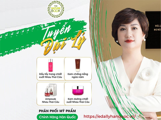Tuyển Đại Lý Kinh Doanh Mỹ Phẩm Hàn Quốc The Nature Book