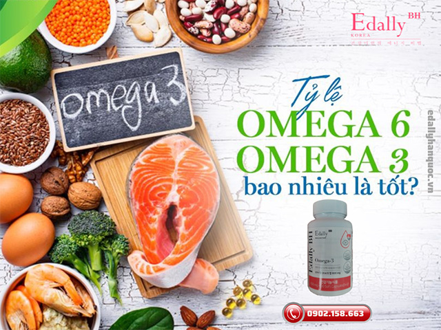 Tỷ lệ chất béo omega-3/omega-6 bao nhiêu là tốt nhất?