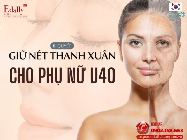 U40 chống lão hóa da như thế nào cho hiệu quả?