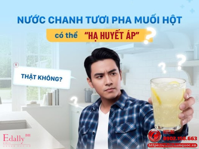 Chanh muối có thật sự giúp hạ huyết áp ở người bệnh tăng huyết áp không?