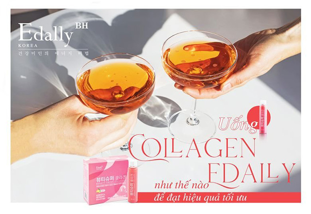 Uống Collagen Edally như thế nào để đạt được hiệu quả tốt nhất?