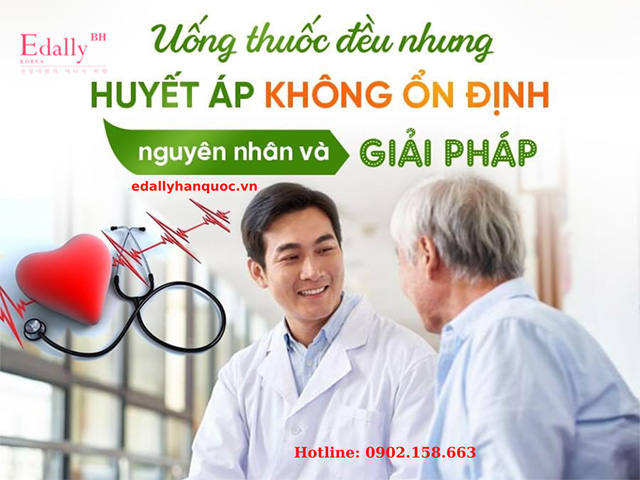 Uống thuốc đều nhưng huyết áp không ổn định - Nguyên nhân và cách điều trị huyết áp không ổn định