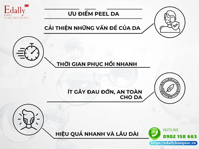 Ưu điểm của peel da