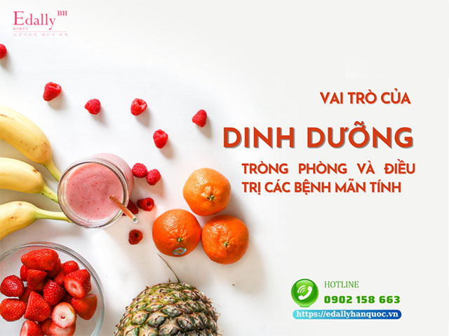 Vai trò của dinh dường trong việc phòng và điều trị bệnh mạn tính