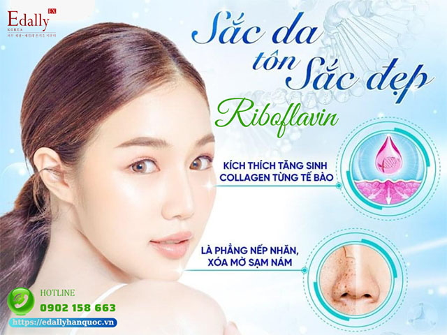 Vai trò của Riboflavin (Vitamin B2) trong việc chăm sóc da