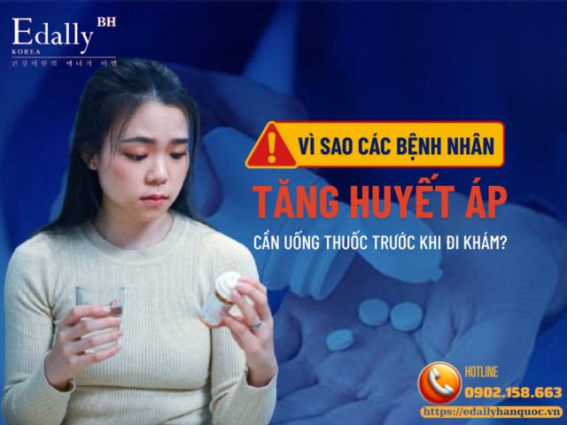 Vì Sao Các Bệnh Nhân Tăng Huyết Áp Cần Uống Thuốc Trước Khi Đi Khám Bệnh?