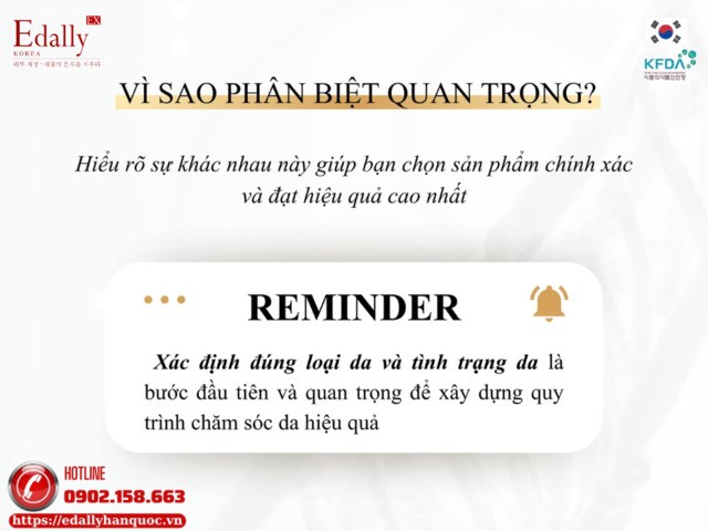 Vì sao cần phân biệt da nhạy cảm và da nhạy cảm hoá?