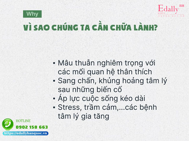 Tại sao chúng ta cần chữa lành?