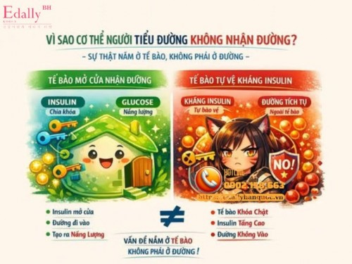 Vì Sao Cơ Thể Người Tiểu Đường Không Nhận Đường? 