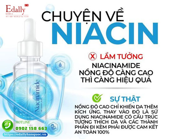 Vì sao dùng Niacinamide người thì đẹp, người thì dễ gặp các tác dụng phụ, không hiệu quả?