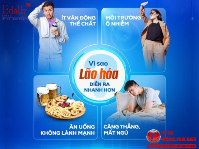 Vì sao quá trình lão hóa diễn ra nhanh hơn?