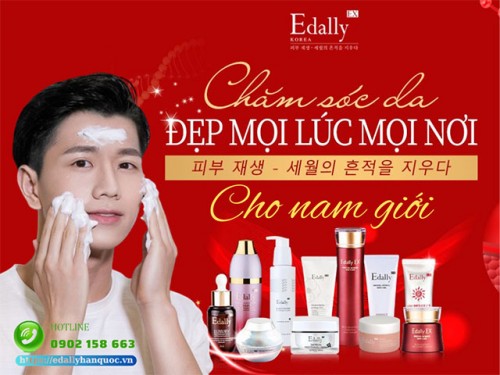 Vì Sao Mỹ Phẩm Edally EX Không Thiết Kế Sản Phẩm Skincare Riêng Cho Nam Giới?